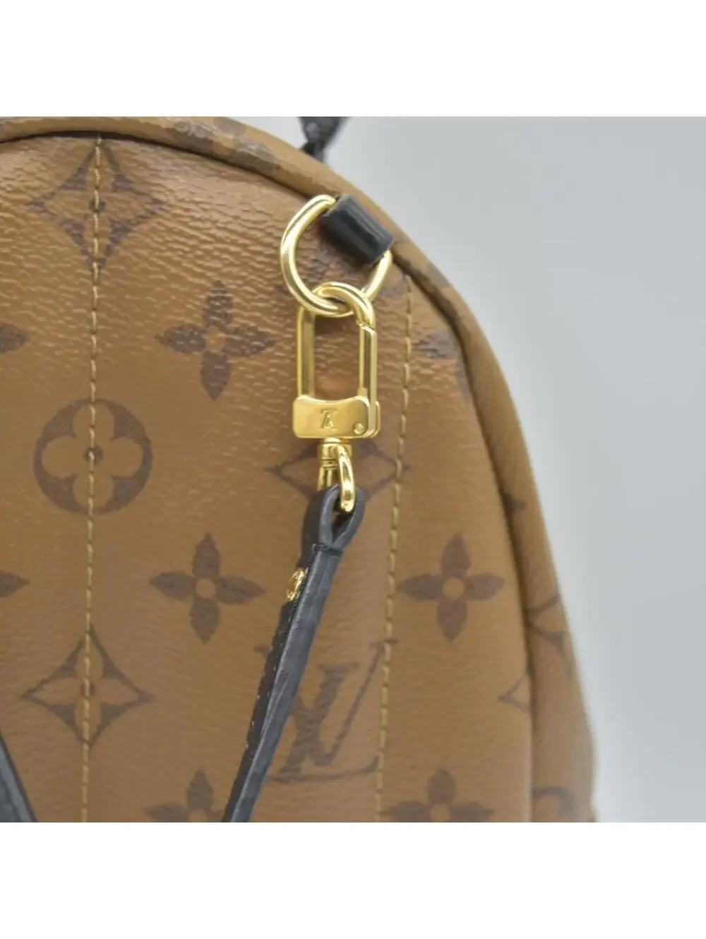 $2770 RFID Louis Vuitton Reverse Monogram Palm Springs